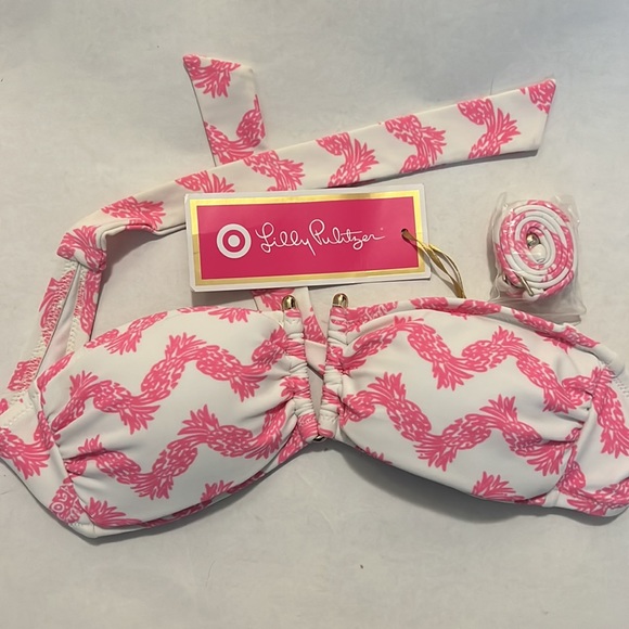 NWT from the vault! Brand new Lilly Pulitzer for Target Holy Grail 🍍Bikini Set - Picture 3 of 7